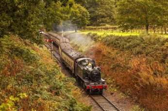 обоя техника, паровозы, локомотив, состав