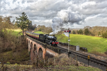 Картинка техника паровозы локомотив состав