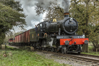 Картинка техника паровозы локомотив состав