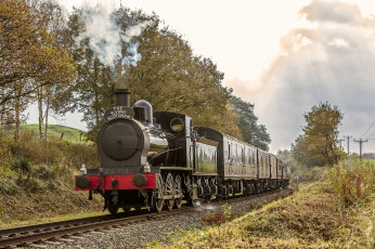 Картинка техника паровозы локомотив состав