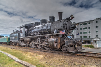 Картинка техника паровозы локомотив состав