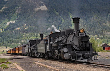 Картинка техника паровозы локомотив состав