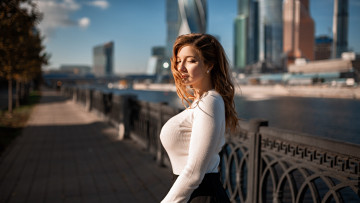 Картинка девушка девушки -unsort+ рыжеволосые+и+другие модель