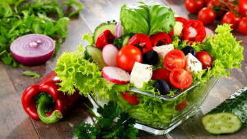 Картинка еда салаты +закуски салат помидоры томаты