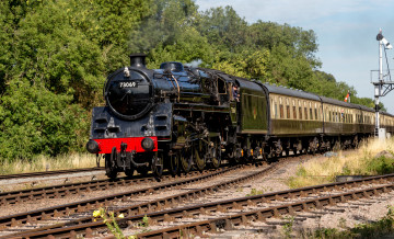 Картинка техника паровозы локомотив состав