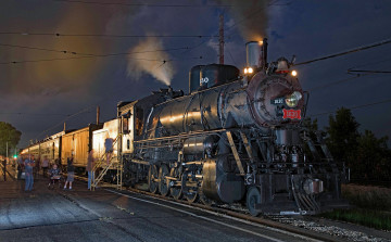 Картинка техника паровозы локомотив состав