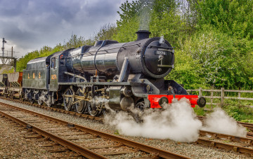 Картинка техника паровозы локомотив состав