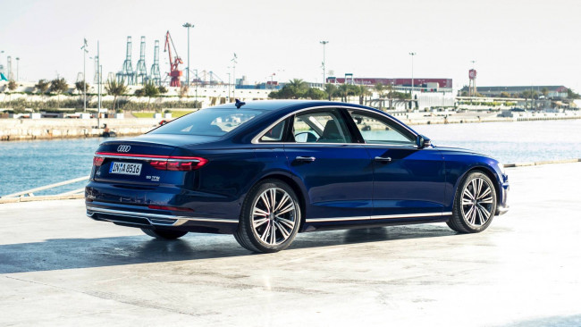 Обои картинки фото автомобили, audi, a8