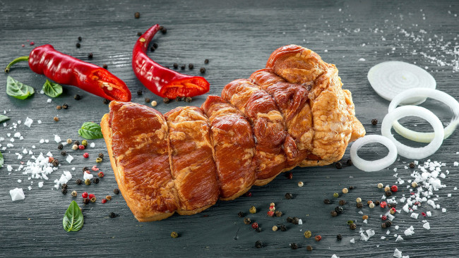 Обои картинки фото еда, мясные блюда, буженина