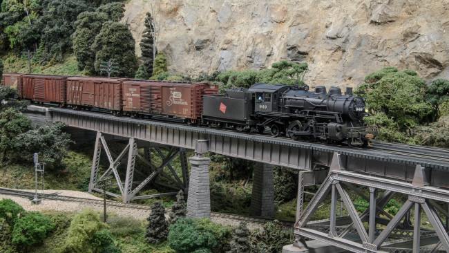 Обои картинки фото техника, паровозы, локомотив, состав