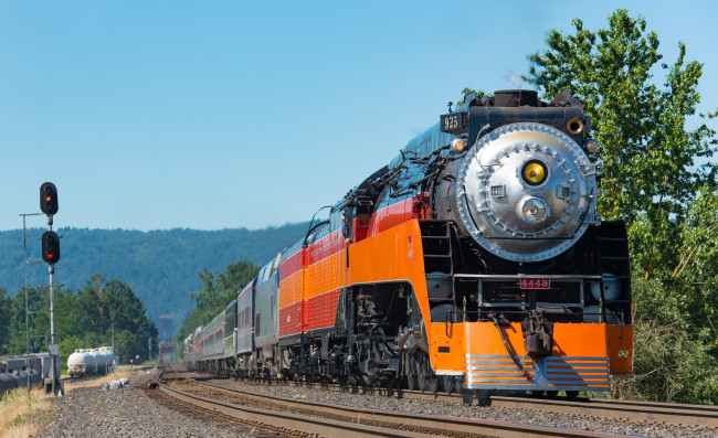 Обои картинки фото техника, паровозы, локомотив, состав