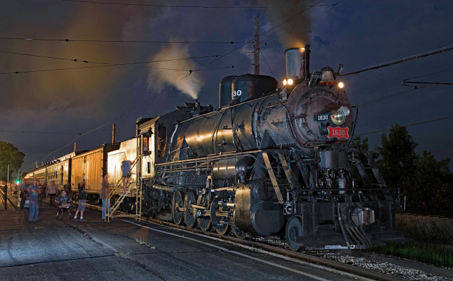 Обои картинки фото техника, паровозы, локомотив, состав