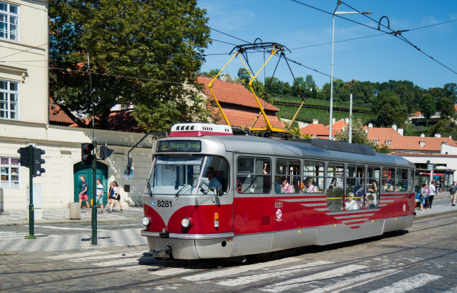 Обои картинки фото техника, трамваи, трамвай