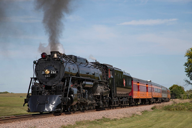 Обои картинки фото техника, паровозы, локомотив, состав