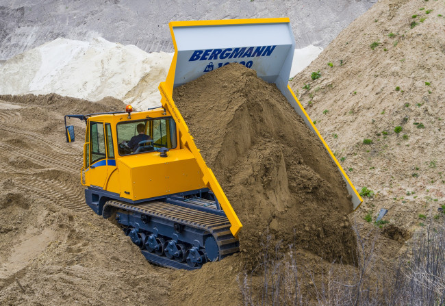 Обои картинки фото техника, строительная техника, bergmann