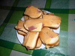 Картинка еда бутерброды +гамбургеры +канапе сыр хлуб колбаса