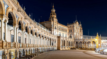 обоя города, севилья , испания, улица