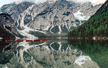 Картинка корабли лодки +шлюпки отражение озеро