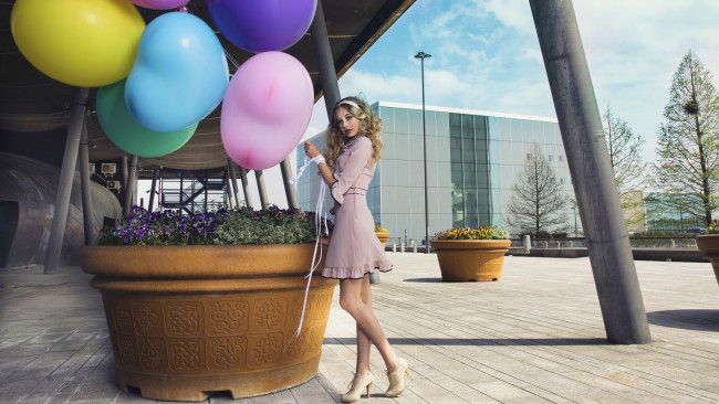 Обои картинки фото девушки, - блондинки,  светловолосые, красивая, девушка