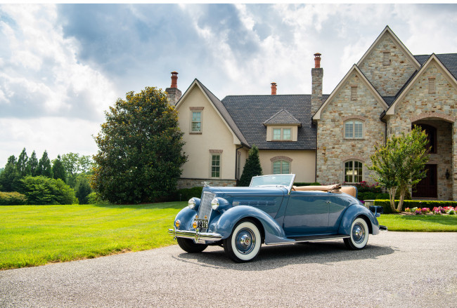 Обои картинки фото автомобили, packard