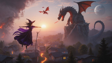 обоя фэнтези, маги,  волшебники, нейросети, графика, нейроарт, ai, art, нейронные, сети, рисунки, нейро, искусство, нейрографика, graphics, neuroart, neural, networks, drawings, neuro, neurography