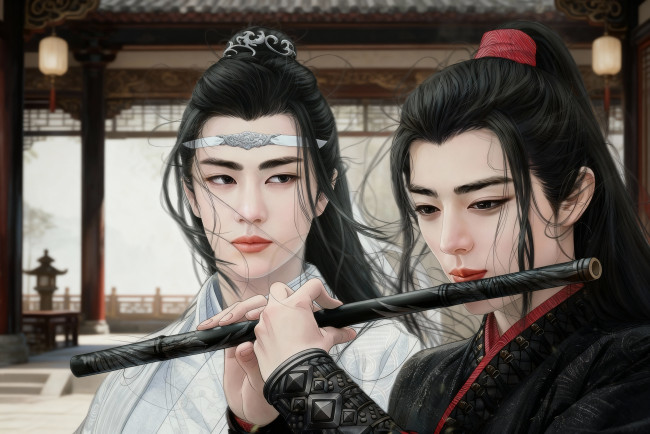 Обои картинки фото рисованное, кино,  мультфильмы, неукротимый, лань, вэй