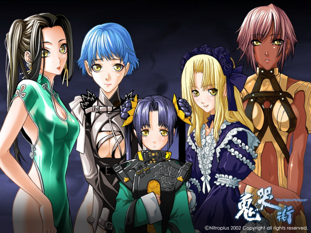 Обои картинки фото аниме, kikokugai