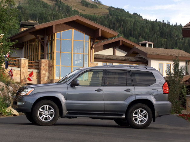 Обои картинки фото lexus, gx470, 2003, автомобили
