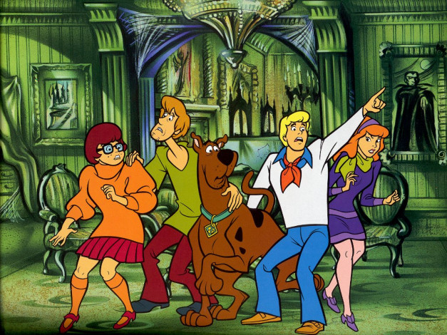Обои картинки фото scooby, doo, мультфильмы