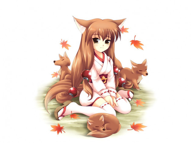 Обои картинки фото аниме, animals