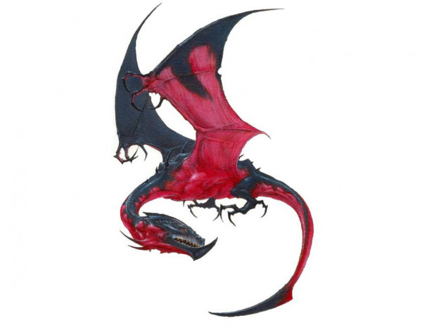 Обои картинки фото фэнтези, драконы