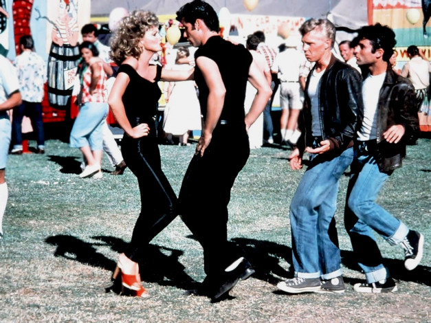 Обои картинки фото бриолин, grease, кино, фильмы
