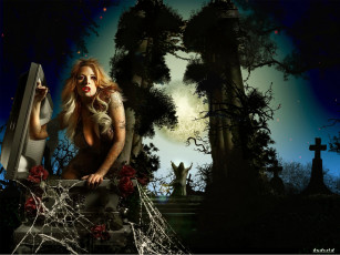 Картинка вампирша фэнтези вампиры