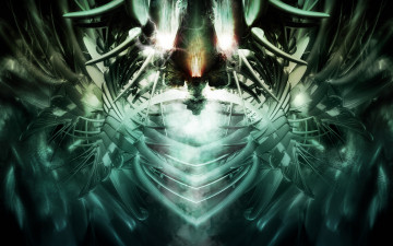 Картинка 3д графика abstract абстракции