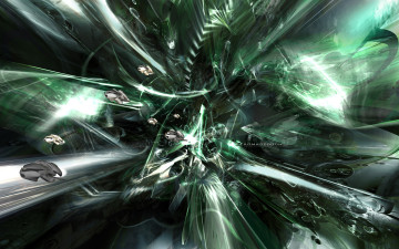 Картинка 3д графика abstract абстракции