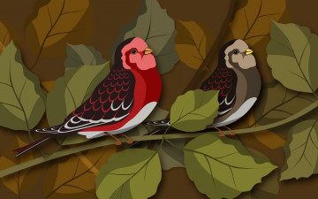 обоя векторная, графика