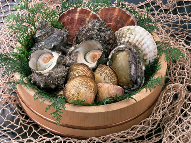 Обои картинки фото еда, рыба, морепродукты, суши, роллы