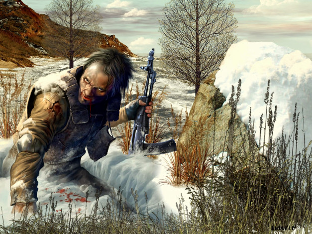 Обои картинки фото партизан, фэнтези, люди