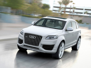 Картинка q7 автомобили audi