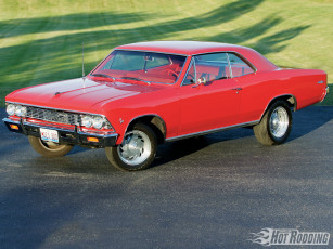Картинка 1966 chevy chevelle malibu автомобили chevrolet