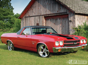 Картинка 1970 chevy el camino ss автомобили chevrolet