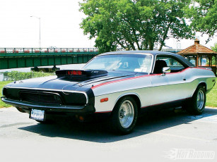 Картинка 1973 dodge challenger автомобили