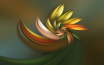 Картинка 3д графика fractal фракталы