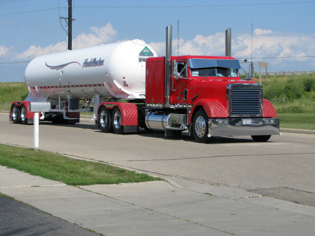 Обои картинки фото автомобили, freightliner