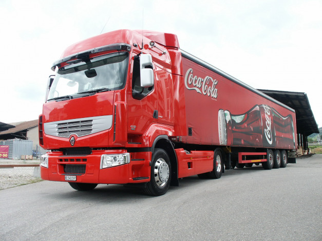 Обои картинки фото автомобили, renault, trucks