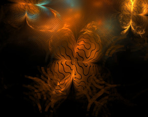 Картинка 3д графика fractal фракталы фрактал узор фон