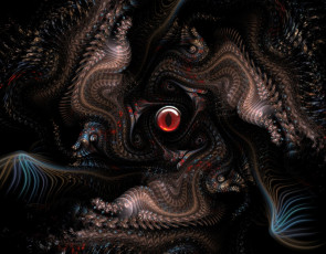 Картинка 3д графика fractal фракталы