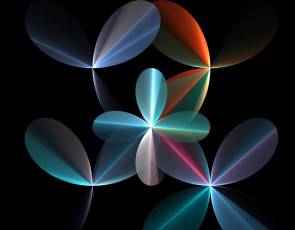 Картинка 3д графика fractal фракталы фрактал фон