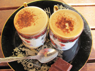 Картинка еда кофе кофейные зёрна корица шоколад