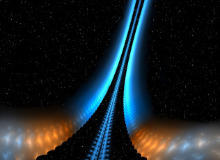 Картинка 3д графика fractal фракталы